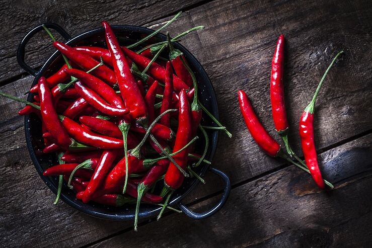 chilli paprička pro zvýšení potence